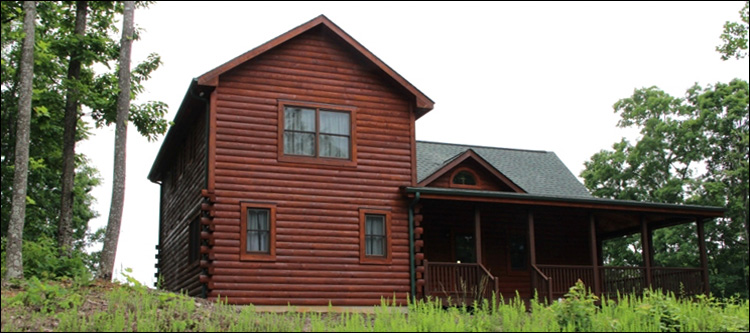 Professional Log Home Borate Application  Catoosa County, Georgia